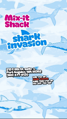 Mix- It Shack - &quot;Shark Invasion&quot;